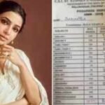 Throwback to Samantha Ruth Prabhu’s Class 10 marksheet amid pregnancy; teacher called her an ‘asset to the school’ as actress scored 887 out of 1000 marks | Telugu Movie News