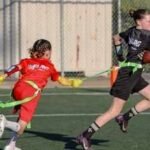A San Antonio girls’ flag football programme began with just five players last year; now it has nearly 40, with teenagers receiving college scholarships as the sport heads to the 2028 Olympics