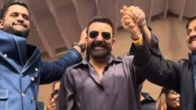 Sanjay Dutt calls minister Pratap Sarnaik clarifying his ‘Marathi’ comment at Dahi handi event, starts with saying ‘Jai Maharashtra’, remembers Bal Thackeray |