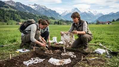 Scientists buried 2,000 pairs of cotton underwear across Switzerland; what they found revealed the health of the soil﻿ |