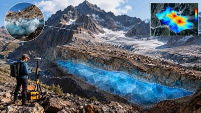 Scientists discover nearly 1 billion tons of water locked inside Utah’s rocky glaciers, using gravity measurements to map ice buried beneath mountain debris﻿ | World News