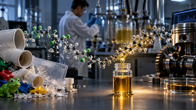 Scientists turn one of the world’s hardest-to-recycle plastics into high-performance engine lubricant, giving stubborn PVC waste a valuable second life |