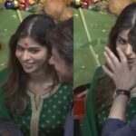 Shah Rukh Khan and Gauri Khan get protective towards daughter Suhana after vermilion spreads on her face during Ganesh darshan at Lalbaugcha Raja- watch | Hindi Movie News