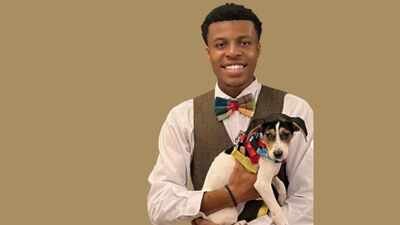 Meet Sir Darius Brown, the 19-year-old who has made 7,000 bow ties for shelter pets and helped raise more than 0,000 to help animals find homes