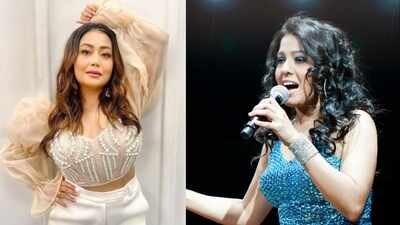 ‘Angoor naa mile toh angoor khate hain’: Neha Kakkar takes a jibe at Sunidhi Chauhan for saying singing reality shows are scripted | Hindi Movie News