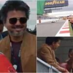 Tamil Nadu CM Vijay flags off Le Mans race at Silverstone; Trisha Krishnan spotted; Ajith Kumar’s team finishes 38th – VIDEO |