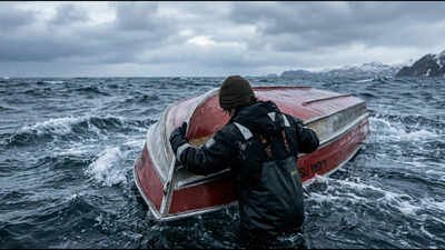 A 15-year-old was missing after an 18-foot fishing skiff failed to return near Alaska; rescuers found him clinging to the capsized vessel about 4 miles offshore