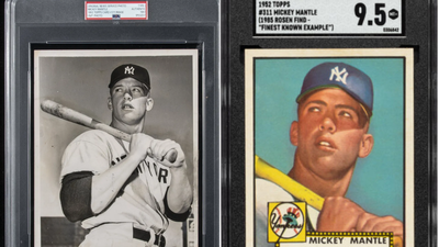 A 1951 Mickey Mantle photograph used to create his famous 1952 Topps card has sold privately for $3 million, more than tripling the previous record for an unsigned sports photograph