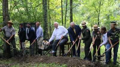 In 1906, five railroad bridges carried coal through West Virginia’s New River Gorge; 120 years later an .8 million project is rebuilding them for hikers