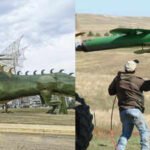 In 1989, teacher Gary Greff returned to his shrinking North Dakota hometown and learned to weld; his plan to lure travelers became a 32-mile highway of giant sculptures, including a Guinness world record