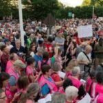 Watch: Thousands protest outside Kennedy Center over Trump’s threat to demolish iconic venue