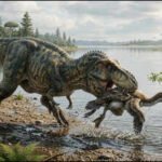A 66-million-year-old feather was found inside dinosaur poop; it may explain how birds survived the asteroid that killed the dinosaurs