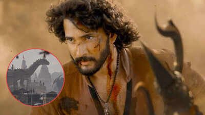 ‘Varanasi’: Alleged leaked image from sets of Mahesh Babu and Priyanka Chopra starrer shows dinosaur, massive temples; fans react, ‘What is SS Rajamouli cooking?’ | Telugu Movie News
