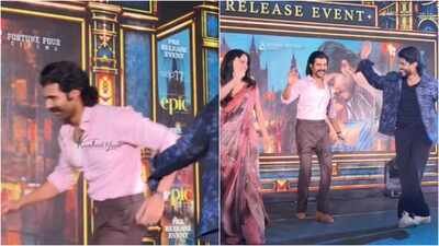 Vijay Deverakonda’s dance with Anand Deverakonda and Vaishnavi Chaitanya goes viral; ‘EPIC – First Semester’ song ‘Sancharame’ gets fans grooving | Telugu Movie News
