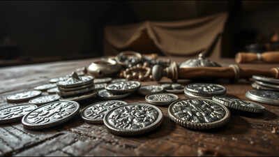Swedish woman digging for fishing bait near Stockholm uncovered 24,100 silver coins, making it the country’s largest medieval coin hoard | World News