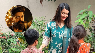 Yash’s wife Radhika Pandit shares Ganesh Chaturthi pictures with kids Ayra and Yatharv; fans notice ‘Toxic’ star is missing: ‘Where is our boss?’ | Kannada Movie News