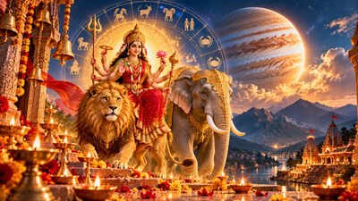 Navratri 2026 Rashifal: 5 Rashis Blessed by Exalted Guru and Gajakesari Yoga