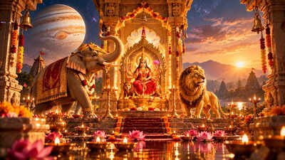 Navratri 2026 Opens and Closes With Gajakesari Yoga: Why This Year Is Spiritually Rare