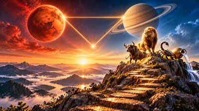 Mars Trine Saturn on October 16: These 4 Zodiac Signs May Finally See Results After Months of Struggle