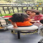 Neetu Kapoor washes granddaughter Raha Kapoor’s feet on ashtami, Varun Dhawan celebrates navratri with daughter Lara – PICS inside |
