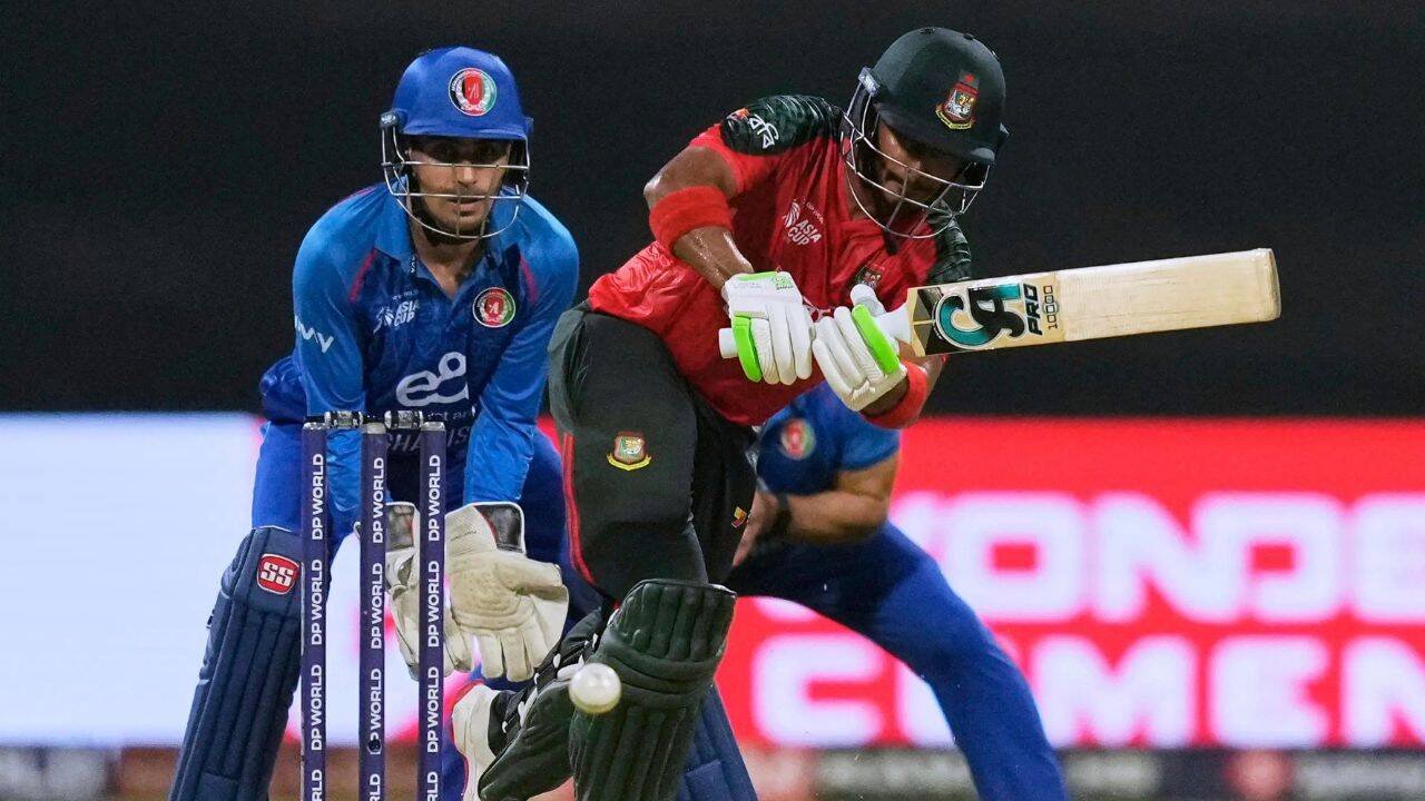 Afghanistan vs Bangladesh, tri-series ODI Live Score
