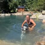 On their 65-acre Canadian property, Crystal Drinkwalter and Jazmyn Canning built a natural swimming pond for ,000 after estimating professional construction could cost up to 0,000, moving 100,000 pounds of rock