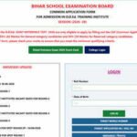 Bihar D.El.Ed spot admission 2026: Applications open November 2, check full schedule