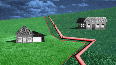 In 1967, Georgia man Donnie Peek bought 150 acres and grew his property to 1,600 acres; decades later, a .2 billion pipeline route shifted to run 2.5 miles only through his land alone