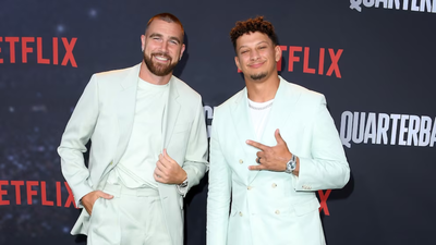 In 2024, Travis Kelce and Patrick Mahomes put their game-worn Chiefs jerseys into a Kansas City charity auction; the NFL package sold for 0,000 as Big Slick raised .97 million for pediatric cancer