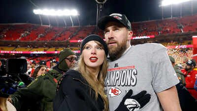 Who all attended Travis Kelce’s playoff game against the LA Chargers? From wife Taylor Swift to Este Haim and more |