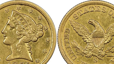 In 1867, San Francisco minted a  gold coin that passed down through a family; 159 years later, it was found inside a cigar box in a Texas closet and sold for ,600 after experts identified its rarity
