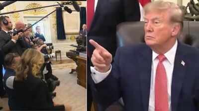 ‘Quiet, quiet, are you a sick person?’ Trumps snaps at reporter at White House; watch