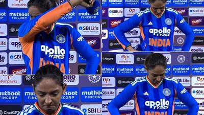 Harmanpreet Kaur breaks down on live TV after sensational 91, reveals what has changed | Cricket News