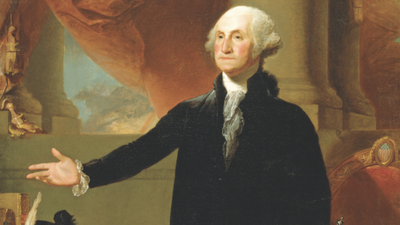 In the early 1800s, a Pennsylvania artist painted George Washington and a 13-star eagle on a bookplate; after over 60 years in a private collection, it emerged from a manila folder and sold for $226,600