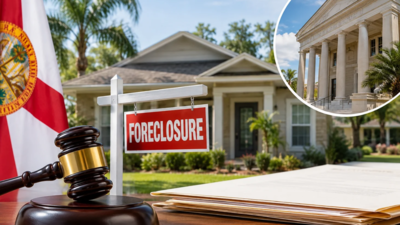 A Florida homeowner’s house went through foreclosure after he received notice of the trial only after it had finished; on October 23, an appeals court overturned the judgment, ordering a new trial