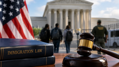 A US appeals court ruled 10-7 that immigrants detained after entering the country illegally are not constitutionally entitled to bond hearings, reversing a July ruling affecting Texas, Louisiana and Mississippi