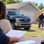 An Indiana couple paid a contractor with cheques and a Ford F-350 truck for home repairs, but he made roof trusses in his backyard; on October 26 a court made him personally liable for an ,020 judgment