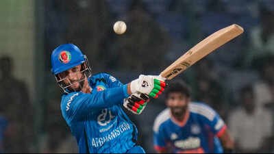 Azmatullah Omarzai scripts history after walking in at 5/4, smashes T20I world record | Cricket News
