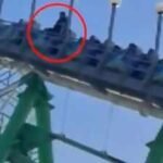 ‘His blood splattered over everybody’: US man dies after falling from roller coaster ride