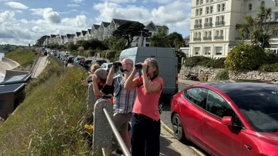 A 250-pound WWII bomb was found underwater near Falmouth Docks; more than 300 homes were evacuated before it could be removed﻿ | World News
