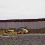 6,500-year-old Indigenous sacred site in Arizona partially destroyed by Trump administration’s border wall construction; 50-foot corridor cuts through 272-foot geoglyph that predates Egypt’s first pyramid by 2,000 years