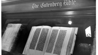A Gutenberg Bible leaf bought for £25 in the early 20th century was rediscovered among a grandfather’s belongings in an English attic; the roughly 570-year-old page fetched £39,000 at auction in 2025