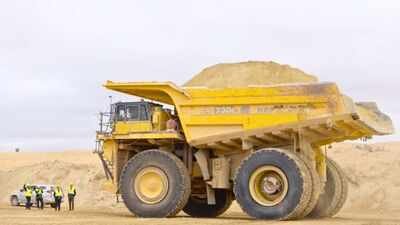 A Moroccan mine built a heavy-truck road from phosphate waste rock; field tests cut dust emissions by 91% | World News