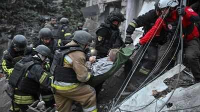 Russian strikes kill 12 in Ukraine after Trump announces diesel deal with Putin