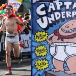 A trainee solicitor broke a 14-year-old marathon record held by Dracula; Archie Hunt ran 2:27:41 dressed as Captain Underpants | World News