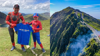 A Welsh man climbed Snowdon 141 times in one year dressed as Spider-Man; he raised £6,188 for children with life-threatening illnesses | World News