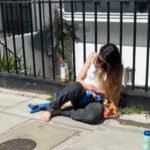 Abu Dhabi royal found slumped on London street with toddler; ‘Why do you care so much?’ she asks after being woken up; attorney says she was tired