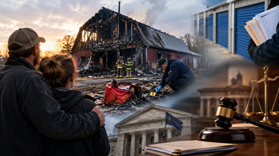 In 2020, an Indiana couple’s barn-style home was damaged by a fire investigators said was deliberately set; the insurer denied their claim, but an appeals court has now revived their lawsuit over the disputed coverage