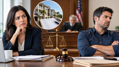 After 12 years of marriage and a 13-day divorce trial, a Florida judge ordered a husband to pay his former wife ,000 in legal fees over withheld rental-property records; an appeals court upheld the sanction but questioned the amount