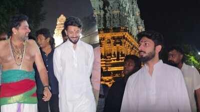 Rajinikanth: Anirudh Ravichander offers special prayers at Tiruvannamalai temple ahead of Rajinikanth’s ‘Jailer 2’ release | Tamil Movie News